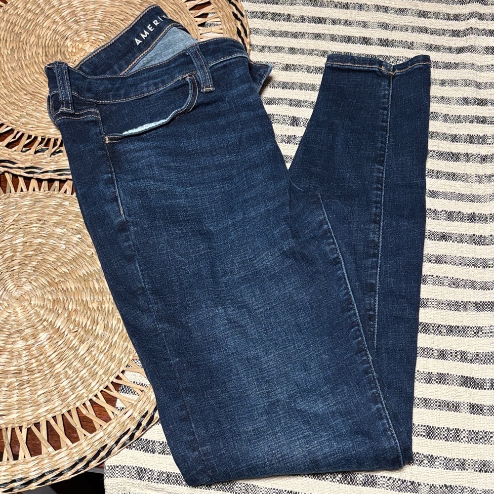 American Eagle Outfitters Indigo Skinny Jeans